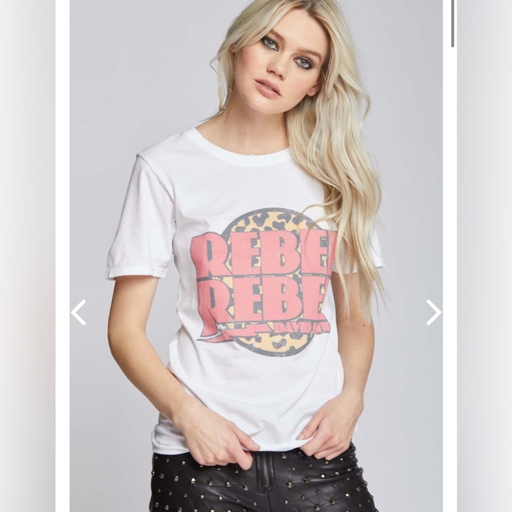 Recycled Karma David Bowie Rebel Rebel NWT Shirt